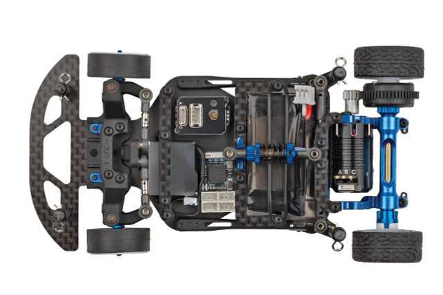 Team Associated RC28R 1/28 2WD Electric On-Road Competition Team Kit w/Mako X Body, Wheels & Tires (Clear) PROBUILD