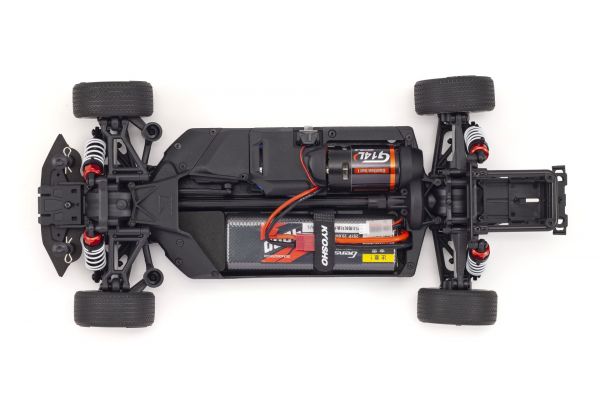 1:10 Scale Radio Controlled Electric Powered 4WD FAZER Mk2 FZ02L Series readyset 1969 Ford Mustang Boss 429 Black Jade 34437T1