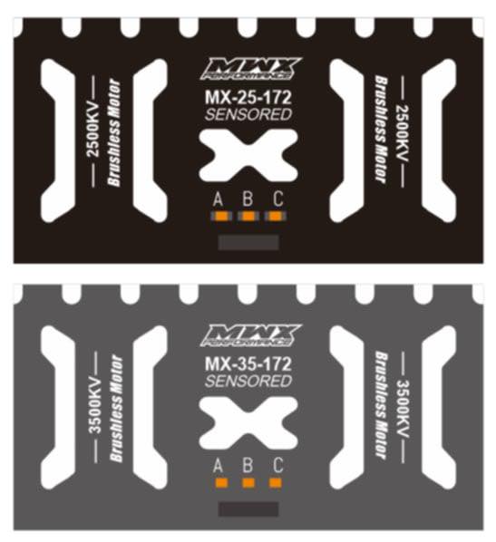 **PRESALE** MWX "Thug"TUNED V2 3500 KV MOTOR MX-35-173