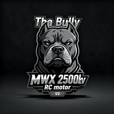 **PRESALE** MWX "BULLY"TUNED V2 2500 KV MOTOR MX-25-182-20