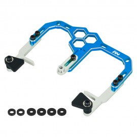 KingNexx CNC Aluminum Battery Mount (BLUE) - Team Associated RC28