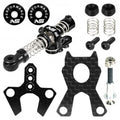 Adjustable Disk Damper w/ Dual-Spring Center Shock Set (BLACK) - Kyosho Mini-Z MR04 / MR04 EVO 2