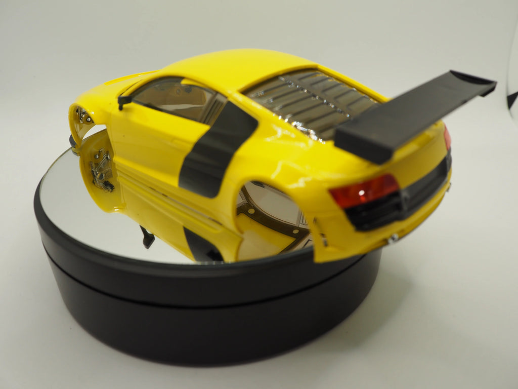 Silver Hose RC Mini-Z Audi R8 98mm body - Sapphire Yellow
