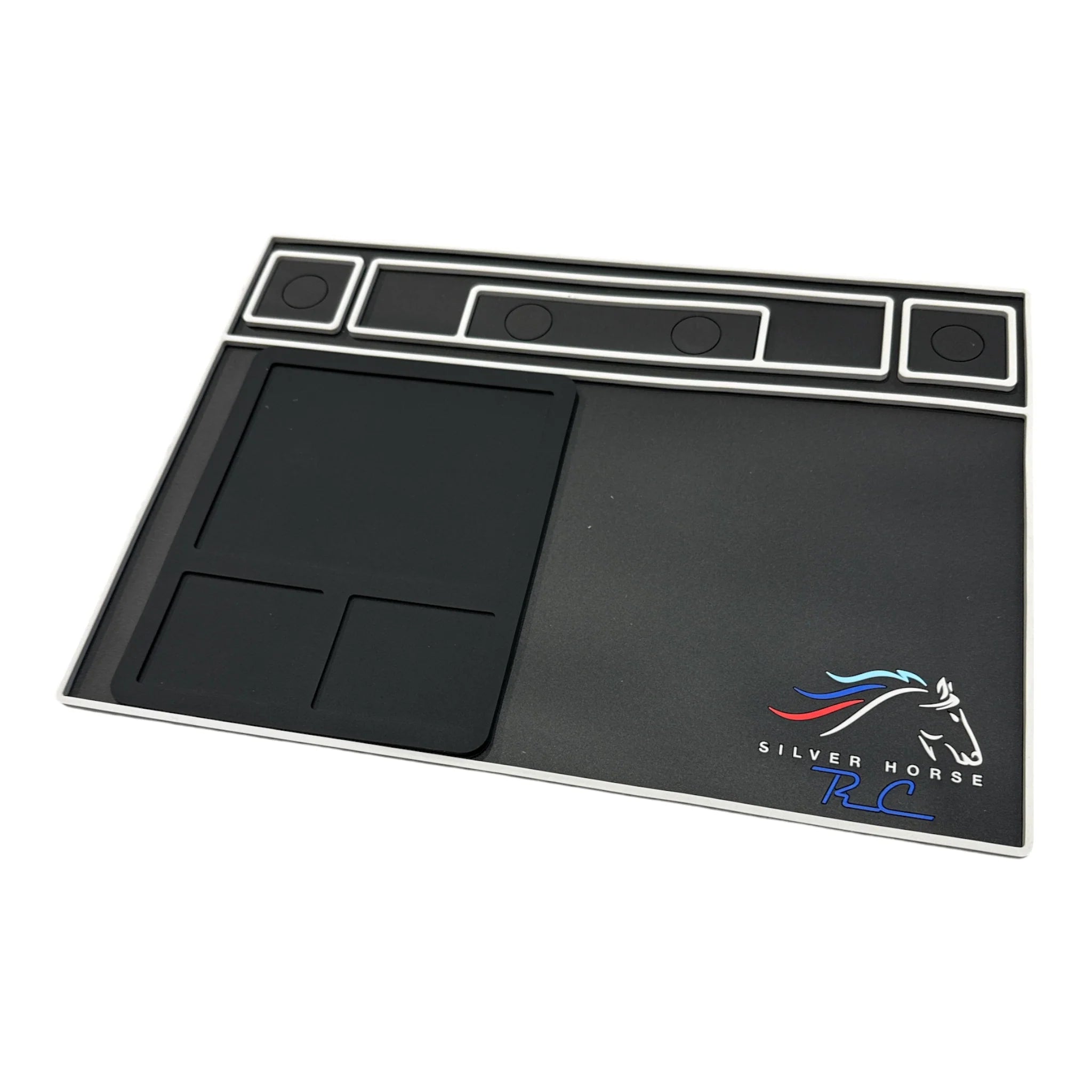 Silver Horse RC Pit Mat V2! Includes nesting high heat solder mat!