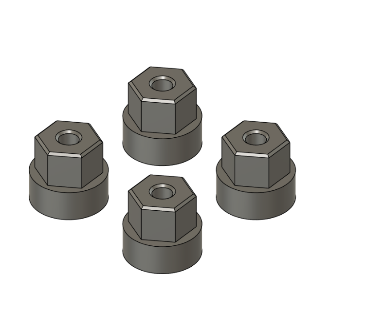 MWX Spacer nutz(4) (MX-SNZ-24)