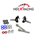 NX-412 Knuckles, MR04, MR04-EVO2, Aluminum Anodized, 3mm axles