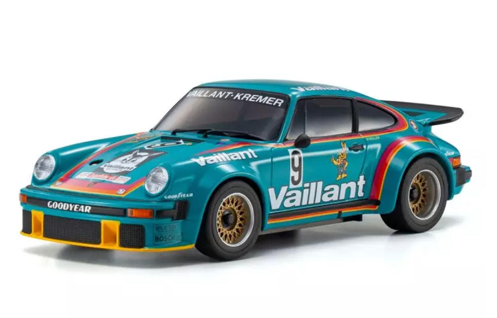Kyosho Mini-Z MR-04 RWD Readyset 1976 Porsche 934 RSR Turbo (Vaillant #9) w/KT-531P 2.4GHz Radio