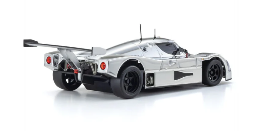 Kyosho MR-04 RWD Mini-Z Readyset w/Sauber-Mercedes C9 Body (Chrome/Silver) w/KT-531P 2.4GHz Radio