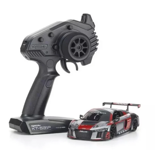 Kyosho MR-04 RWD Mini-Z Readyset w/Audi R8 LMS 2016 Body (Grey/Red) Body w/KT-531P 2.4GHz Radio