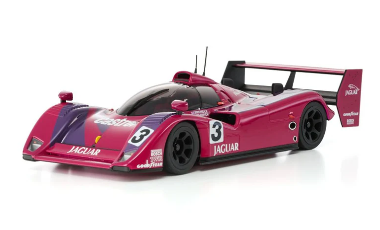 Kyosho MR-04 RWD Mini-Z Readyset w/1991 Jaguar XJR-14 No.3 Winner Monza Body (Pink) w/KT-531P 2.4GHz Radio