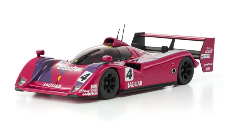 Kyosho MR-04 RWD Mini-Z Readyset w/1991 Jaguar XJR-14 No.4 LM Body (Pink) w/KT-531P 2.4GHz Radio