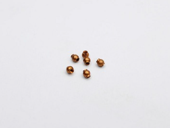 Reflex Racing RX28 7075 T6 Machined Aluminum Hardcoated 3.5mm Pivot Balls (6pcs)