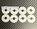 MWX F1 wheel DISC 20 WHITE machined Delrin (MWF1-20DW)