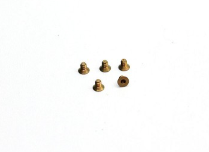 RX28A-71 Reflex Racing Titanium M2x3 CS Screws (5pcs)