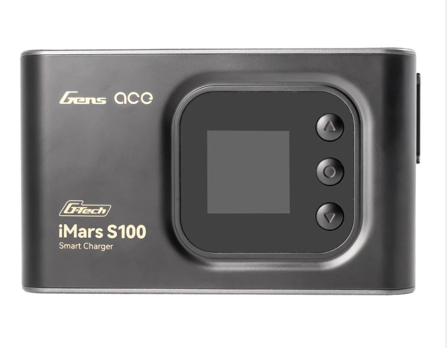 Gens ace iMars S100 G-Tech AC Balance RC Battery Smart Charger-Black