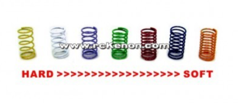 PN Racing Mini-Z Center Shock Spring Set (7pcs)