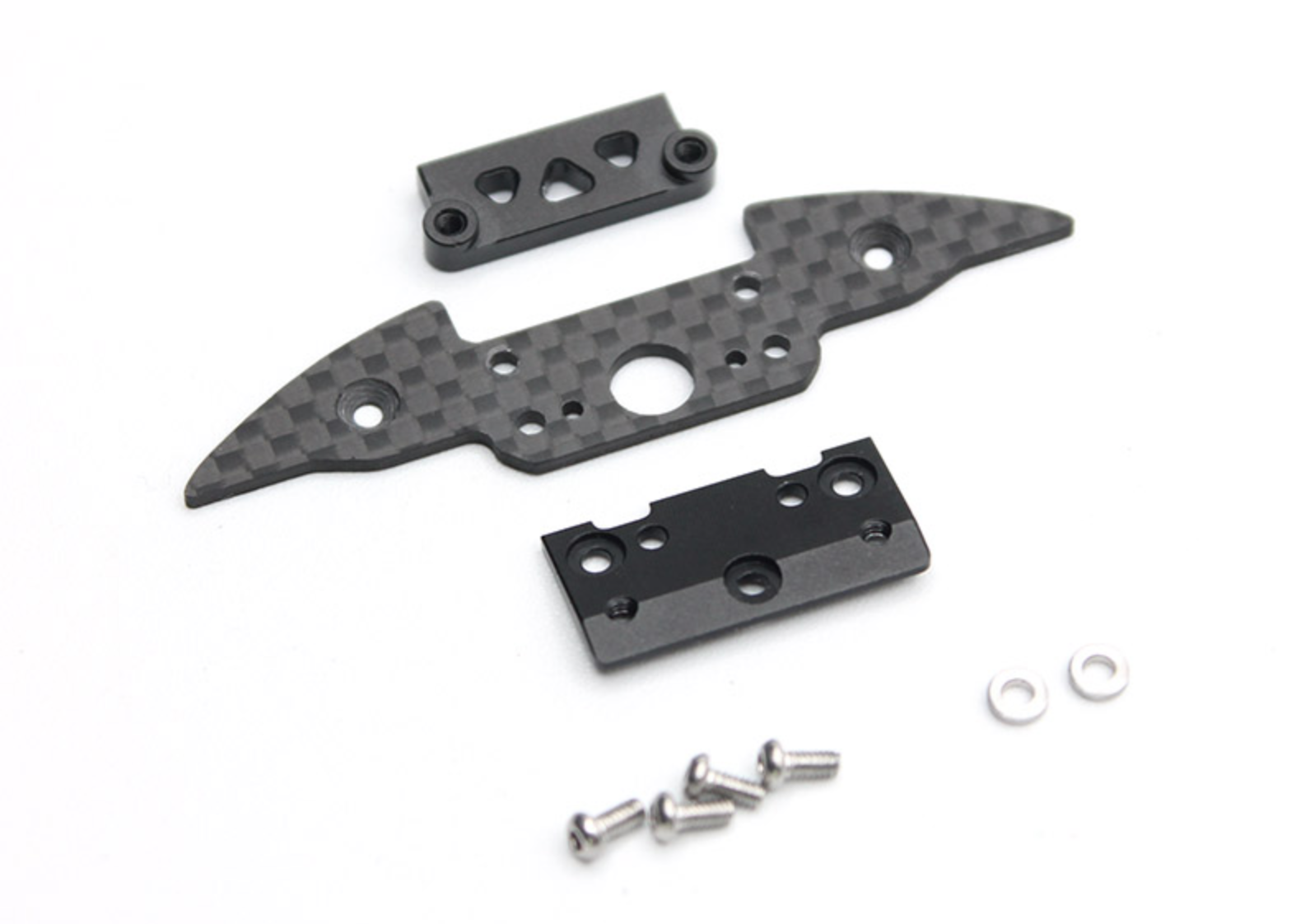 RX566 Reflex Racing MF-1 Carbon Fiber Bumper and Aluminum Clip Set