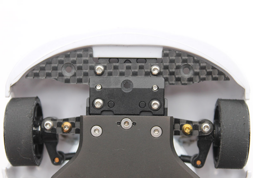 RX566 Reflex Racing MF-1 Carbon Fiber Bumper and Aluminum Clip Set