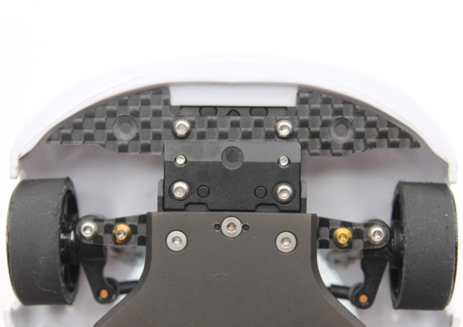 RX566 Reflex Racing MF-1 Carbon Fiber Bumper and Aluminum Clip Set