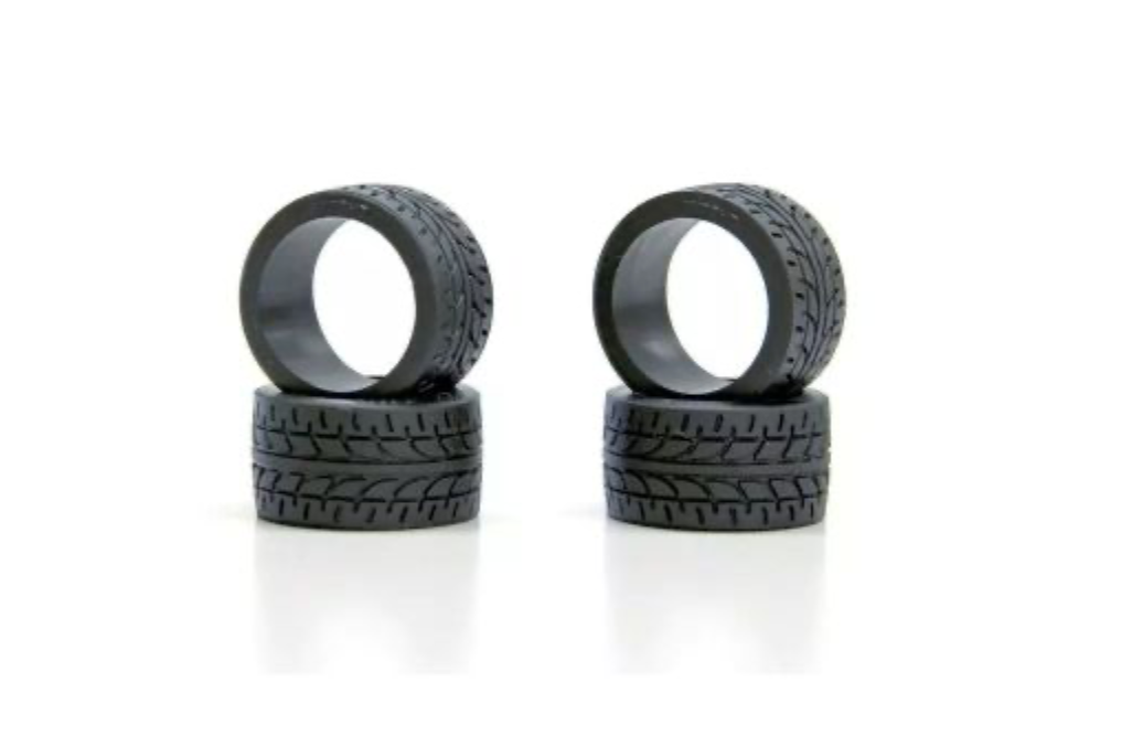 MINI-Z Racing Radial Wide Tire (2X/4pcs) MZT103-2X