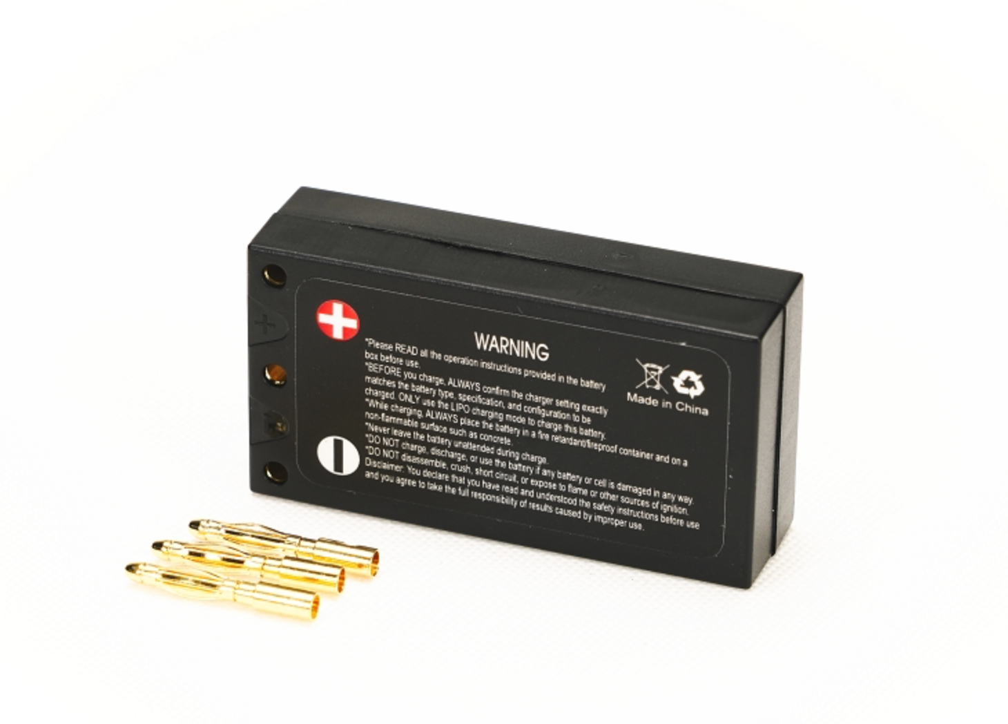 PN Racing V6 LiPo 2S 7.4V 450mah 60C Hardcase Battery