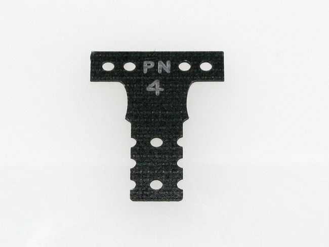 MINI-Z MR03 MM T-PLATE (#3 #4) ( Black Fiberglass) [PN RACING]